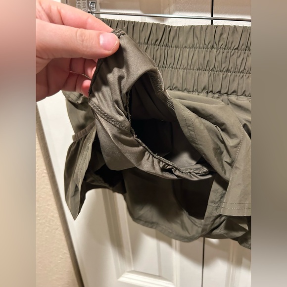 Free People Movement Get Your Flirt on Athletic Short Army Green . XS - Picture 10 of 12